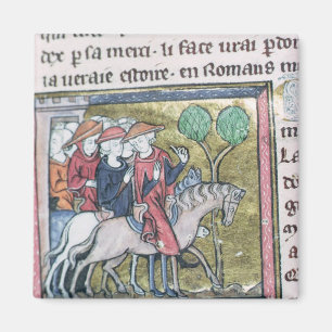 Reizigers uit de Roman de Jules Cesar Magneet