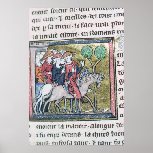 Reizigers uit de Roman de Jules Cesar Poster (Voorkant)