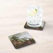 Reizigers van een Inn (olie op doek) Onderzetter (Rechterzijde)