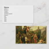 Reizigers Visitekaartje (Voorkant / Achterkant)