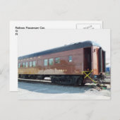 Reizigersauto.  Strasburg, PA Briefkaart (Voorkant / Achterkant)