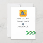 Reizigersavondenweduwschap Magnetische Uitnodiging (Voorkant)