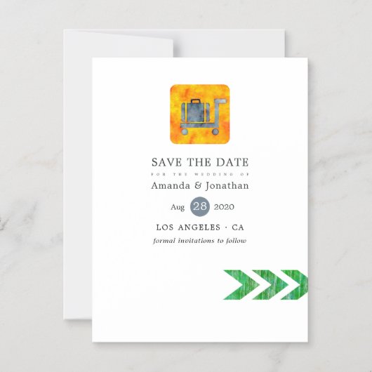 Reizigersavondenweduwschap Magnetische Uitnodiging (Voorkant)