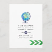 Reizigersavondenweduwschap Sla datum op Aankondigingskaart (Voorkant)