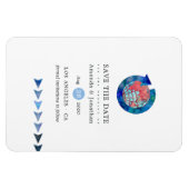 Reizigersavondenweduwschap Sla datum op Magneet (Horizontaal)