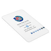 Reizigersavondenweduwschap Sla datum op Magneet (Rechterzijde)