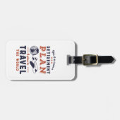 Reizigersavontuur Fungerend Pensioenplan Bagagelabel (Voorkant horizontaal)