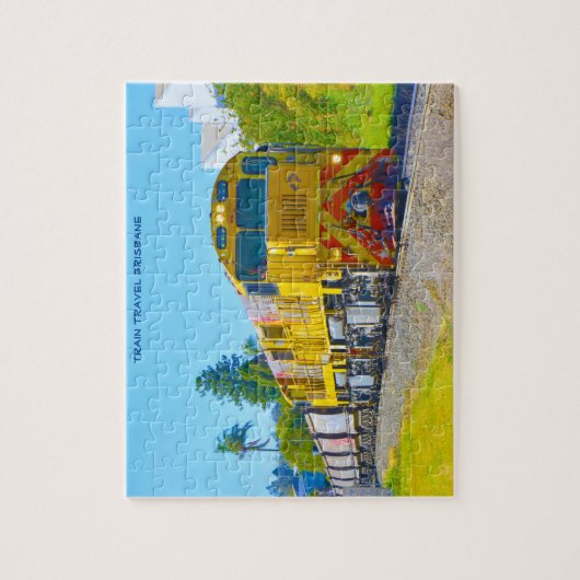 Reizigersbank Legpuzzel (Verticaal)