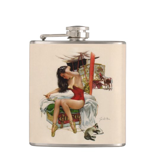 Reizigerscircus Heupfles (Voorkant)