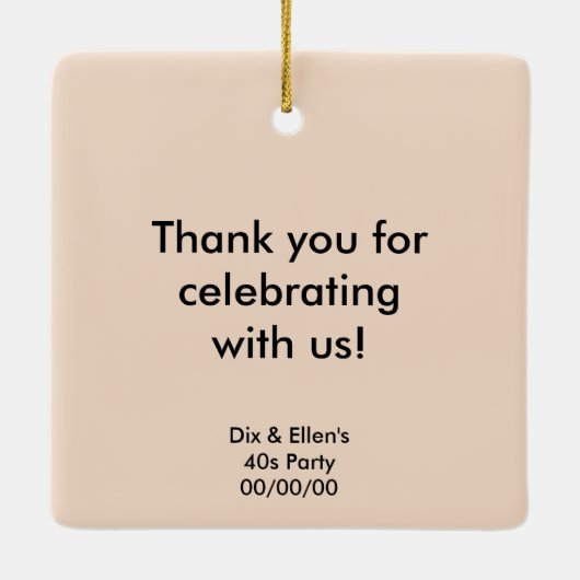 Reizigerscircus Keramisch Ornament (Achterkant)