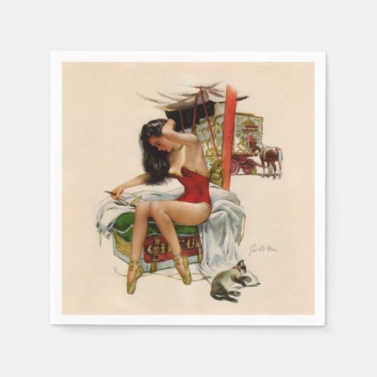 Reizigerscircus Servetten (Voorkant)