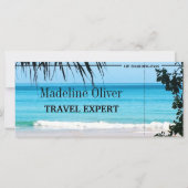 Reizigersdienst Bestemmings- en instapkaart (Achterkant)