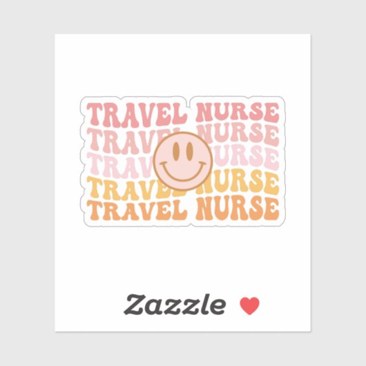 ReizigersGift, reisverzekering Sticker (Vel)