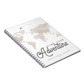 Reizigersjournaal met Waterverf op aarde Notitieboek (Rechterzijde)