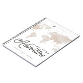 Reizigersjournaal met Waterverf op aarde Notitieboek (Linkerzijde)