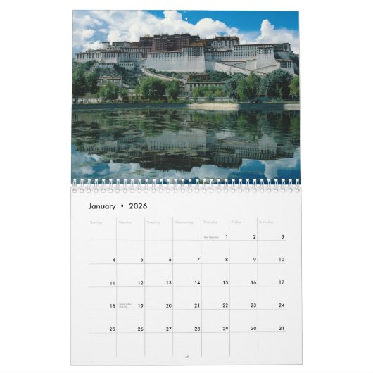 Reizigerskalender Kalender (Jan 2026)