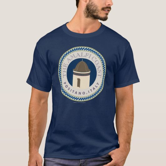 Reizigerskust van Amalfi T-shirt (Voorkant)