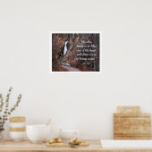 Reizigerslijst met Inspirerend bijbelcitroenen Poster (Keuken)