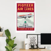 Reizigersluchtleidingen Poster (Thuiskantoor)