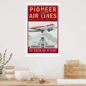 Reizigersluchtleidingen Poster (Keuken)