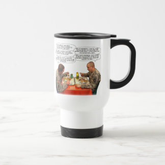 Reizigersmobbe op de dag van de grondvebber reisbeker