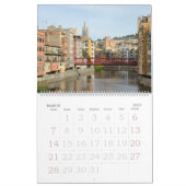 Reizigersmuur van 12 maanden kalender (Mar 2027)