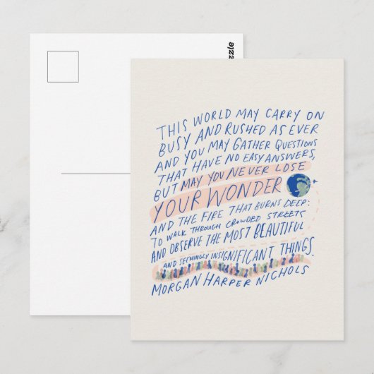 Reizigersofferte Briefkaart (Voorkant / Achterkant)