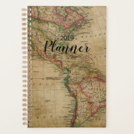 Reizigersplanner van de Wereldkaart van Wanderlust Planner
