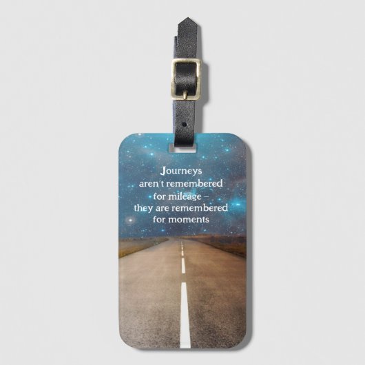 Reizigersprijs op de weg bagagelabel (Voorkant (verticaal))