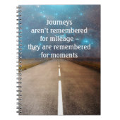 Reizigersprijs op de weg notitieboek (Voorkant)