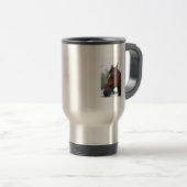 Reizigersprofiel kwart paard reisbeker (Voorkant rechts)