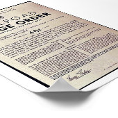 Reizigersregeling Poster (Hoek)