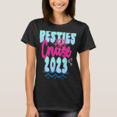 Reizigersreis Besties Cruise Trip 2023 Reizigersre T-shirt (Voorkant)