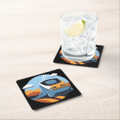 Reizigersreis Kartonnen Onderzetters (Insitu)