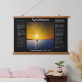 Reizigersreis over het zee hangend wandkleed (Slaapkamer)