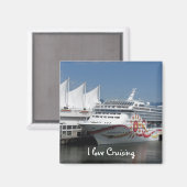 Reizigersschip Magnet (Voorkant / Achterkant)