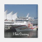 Reizigersschip Magnet (Voorkant)