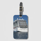 Reizigersschip Noors Bagagelabel voor reizen (Voorkant (verticaal))