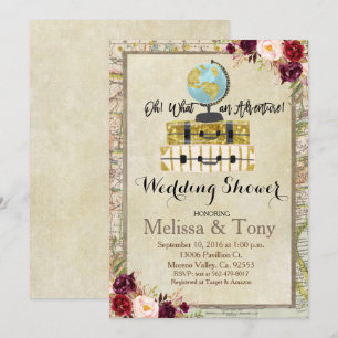 Reizigersthema Weddenschap Kaart