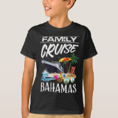 Reizigerstrook van Bahamas Familie T-shirt (Voorkant)