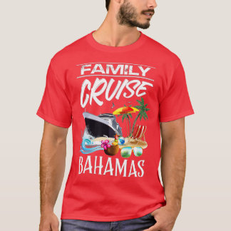 Reizigerstrook voor de familie Bahamas (1) T-shirt