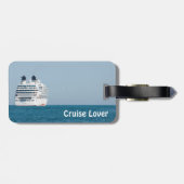 Reizigersvliegtuig Bagagelabel (Achterkant horizontaal)