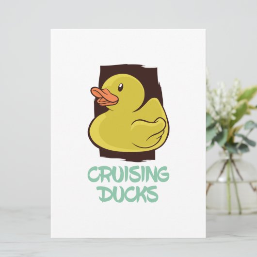 Reizigerswagens Save The Date (Staand voorkant)