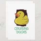 Reizigerswagens Save The Date (Voorkant / Achterkant)