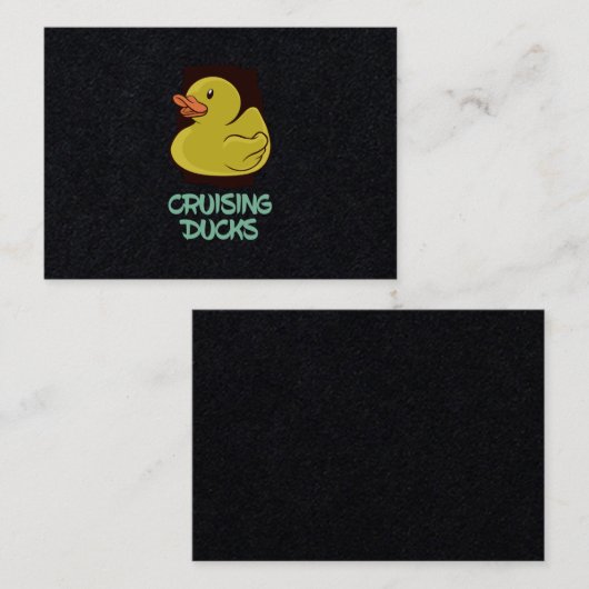 Reizigerswagens Visitekaartje (Voorkant / Achterkant)