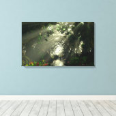 Reizigersweg Canvas Afdruk (Insitu (Houten vloer))