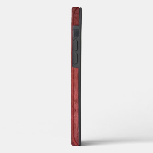 Reizigertas met rode streepjes Boerderij Case-Mate iPhone Case (Achterkant / Links)