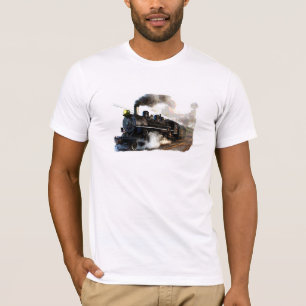 Reizigertrein van de stoommotor t-shirt