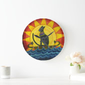 Reizigerweg de Nijl, de Egyptische kat-muur Grote Klok (Huis)