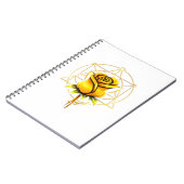 "Rejected Rose Golden Edition Personalized Journal Notitieboek (Linkerzijde)